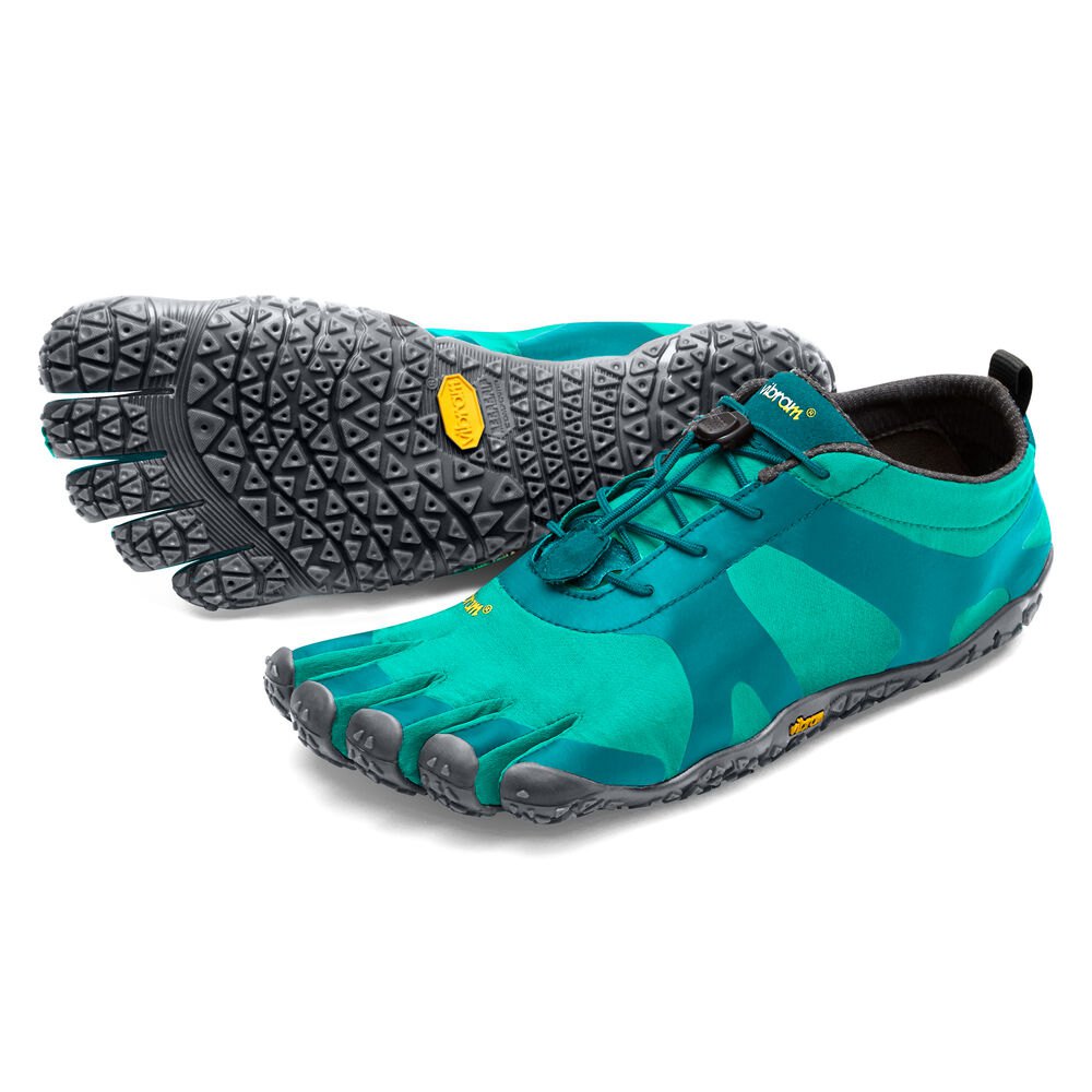 Tenis Deportivos Mujer Turquesa/Azules - FiveFingers V-Alpha - ZJQRCM-906